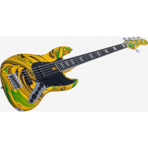 Sire Marcus Miller V7 ALDER-5 New Gen Bajo Eléctrico 5 cuerdas Yellow Swirl