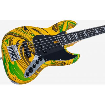 Sire Marcus Miller V7 ALDER-5 New Gen Bajo Eléctrico 5 cuerdas Yellow Swirl