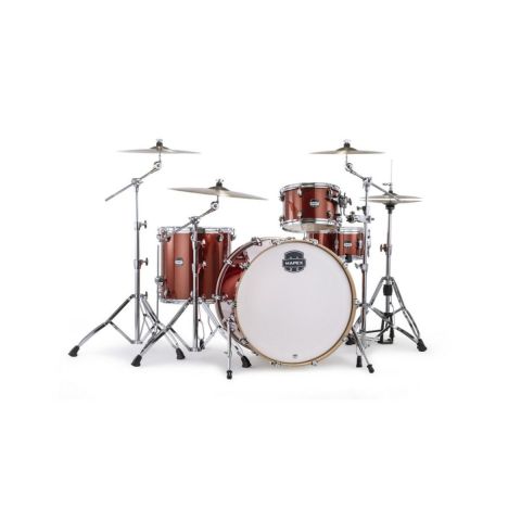 Mapex MA528SFOR Mars Rock II Batería Acústica 22" Blood Orange Sparkle