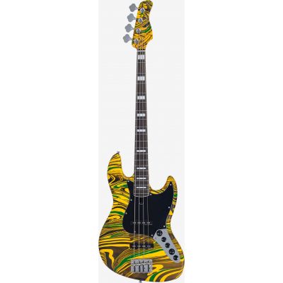 Sire Marcus Miller V7 ALDER-4 New Gen Bajo Eléctrico Yellow Swirl