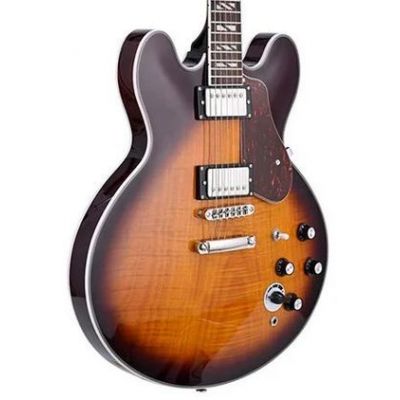 SX SEL6CDS Archtop Dark Sunburst Guitarra Eléctrica