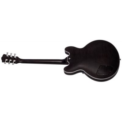 SX SEL6CTBK Archtop Transparent Black Guitarra Eléctrica