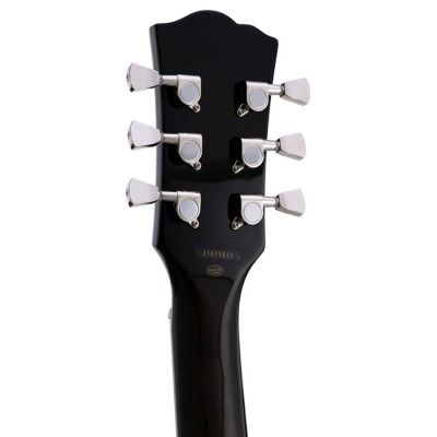 SX SEL6CTBK Archtop Transparent Black Guitarra Eléctrica