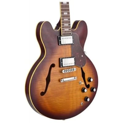 SX SEL6FODS Semicaja Desert Sunburst Guitarra Eléctrica 2