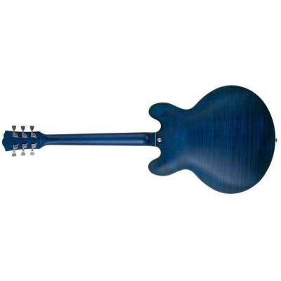 SX SEL6FOTBU Semicaja Transparent Blue Guitarra Eléctrica