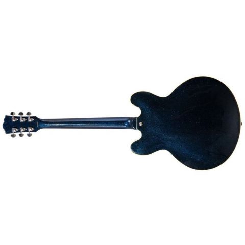 SX SEL6GBU Semicaja Glitter Blue Guitarra Eléctrica