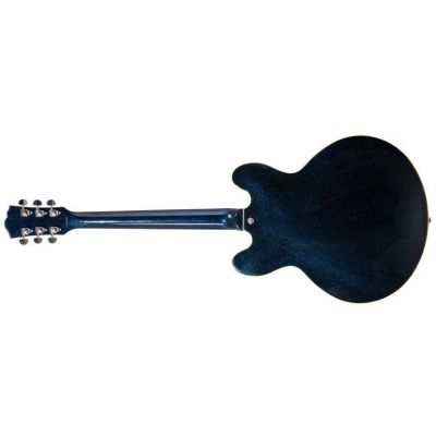 SX SEL6GBU Semicaja Glitter Blue Guitarra Eléctrica