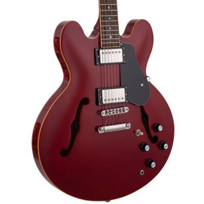 SX SEL6TRD Semicaja Transparent Red Guitarra Eléctrica