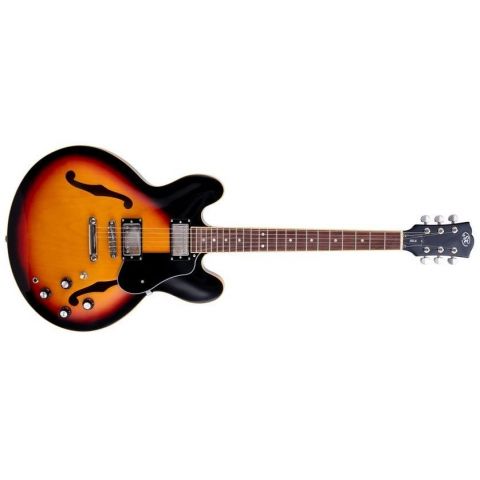 SX SEL6VS Semicaja Vintage Sunbust Guitarra Eléctrica