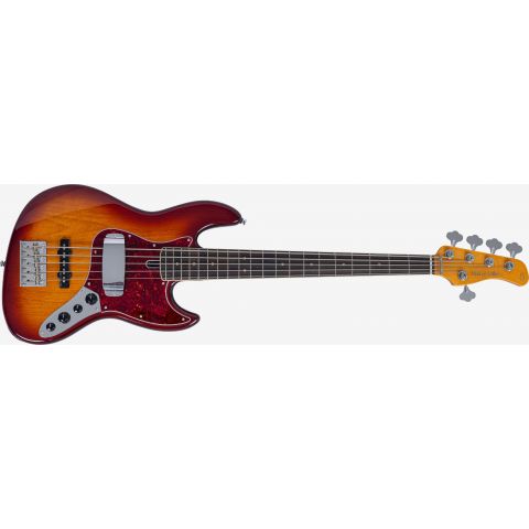 Sire Marcus Miller V7 VINTAGE ALDER-5 New Gen TS Bajo Eléctrico 5 cuerdas Tobacco Sunburst