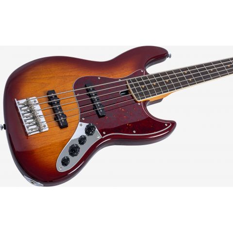 Sire Marcus Miller V7 VINTAGE ALDER-5 New Gen TS Bajo Eléctrico 5 cuerdas Tobacco Sunburst