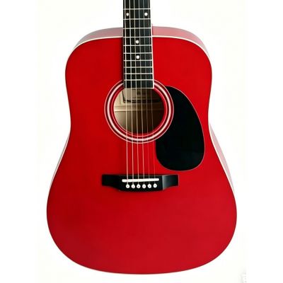 Memphis FG02941RD Guitarra Acústica Roja 2