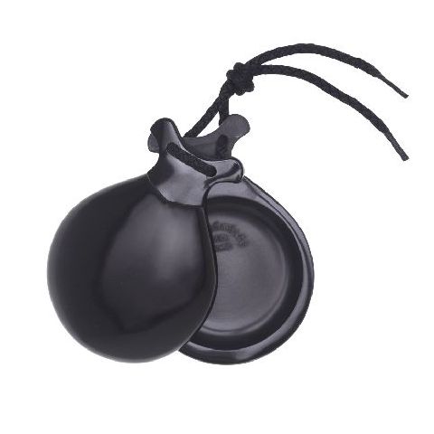 Castañuelas del sur PROFESIONAL Vidrio Negro marfil Nº 5