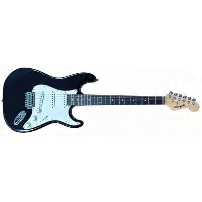 Memphis YSKG01BK Stratocaster Negra Guitarra Eléctrica