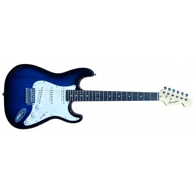 Memphis YSKG01BL Stratocaster Azul Guitarra Eléctrica