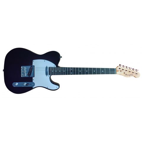 Memphis YSKG03BK Telecaster Negra Guitarra Eléctrica