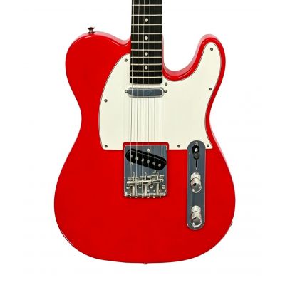 Memphis YSKG03RD Telecaster Roja Guitarra Eléctrica