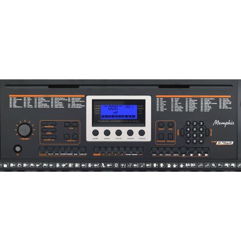 Memphis YSUM-829 61 Teclas Teclado Electrónico