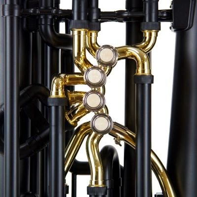 ZO Plastic ABS ZTU-C20 Do 001 Tuba 3 4 Plástico Negro 2