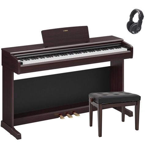 Piano Digital Yamaha YDP 146 palisandro con banqueta regulable y auricular