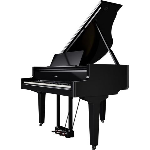 ROLAND GP-9M Moving Keys cola negro pulido con banqueta y auricular