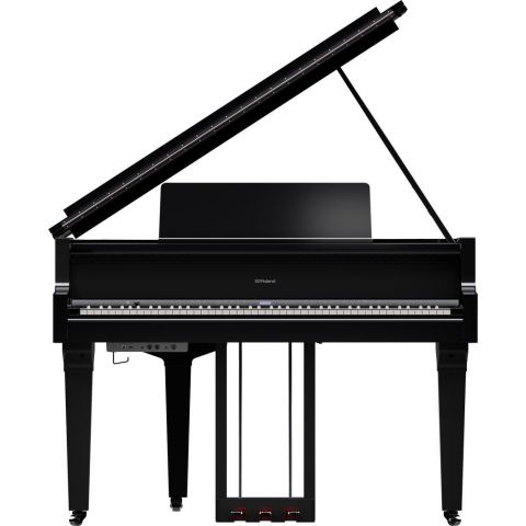 ROLAND GP-9M Moving Keys cola negro pulido con banqueta y auricular