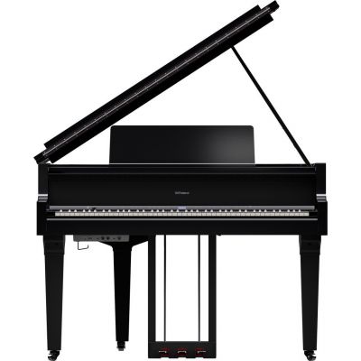 ROLAND GP-9M Moving Keys cola negro pulido con banqueta y auricular