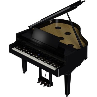 ROLAND GP-9M Moving Keys cola negro pulido con banqueta y auricular