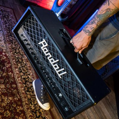 Randall RD100HE Cabezal válvulas 100W tres canales metal 2