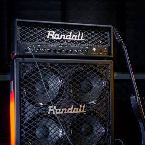 Randall RD100HE Cabezal válvulas 100W tres canales metal