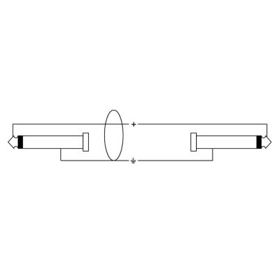 Cordial CCI15PP Cable de instrumento jack-jack 1,5 m