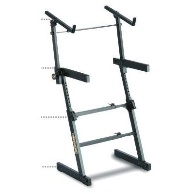 HERCULES KS410B SOPORTE PARA 2 TECLADOS Z