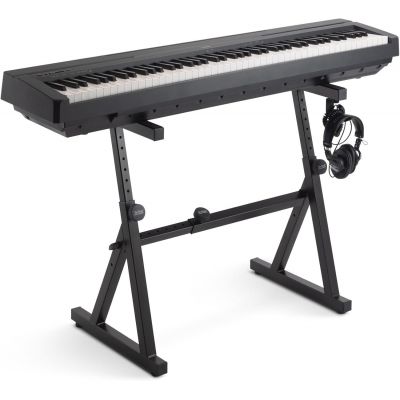 On Stage KS1355 Soporte de teclado ajustable Z para 2 pianos eléctrico