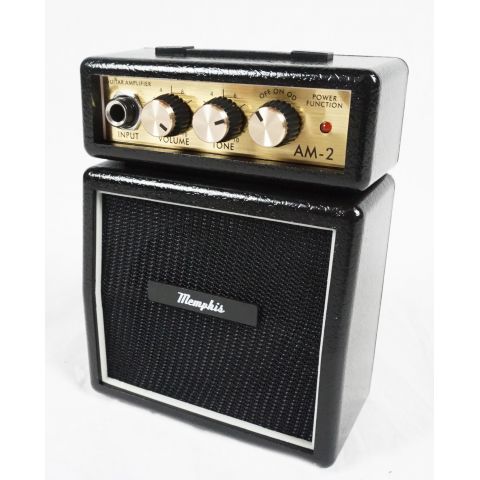 Pack Memphis Kest2sb  Guitarra Eléctrica 30" cadete con estuche y funda