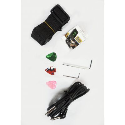 Pack Memphis Kest2sb  Guitarra Eléctrica 30" cadete con estuche y funda
