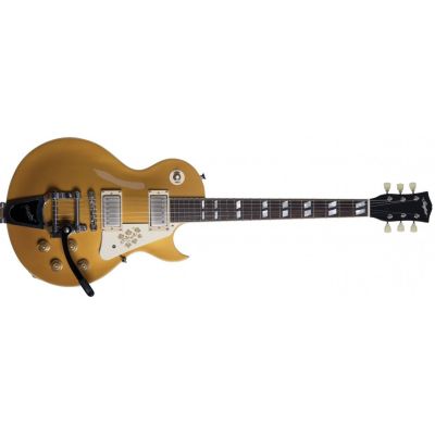 Stanford CR Fleetwood Bullion Gold B7 Bigsby Guitarra Eléctrica