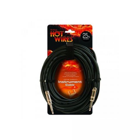 On Stage IC-25 Jack-Jack 7,5m Cable Guitarra