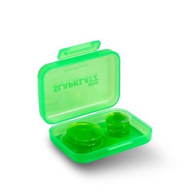 SlapKlatz MINI - 6 Gel Pads w case - Alien Green 2
