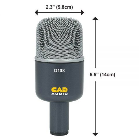 Cad Audio D108 Micrófono Dinámico Tambor