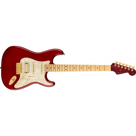 Fender Tash Sultana Stratocaster MN Transparent Cherry Guitarra Eléctrica
