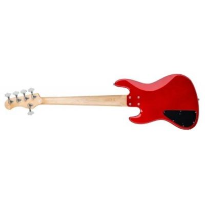 Sadowsky 21 Fret Hyprid PJ Morado 5-Cuerdas Solid Candy Apple Red Metallic High Polish 2