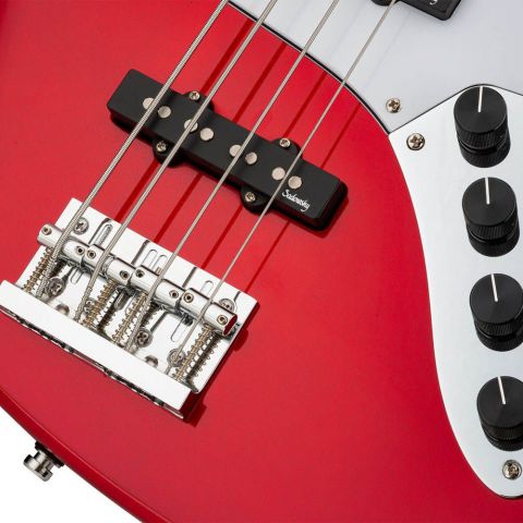 Sadowsky MetroExpress 21 Fret Vintage JJ Morado 4 Candy Apple Red Metallic