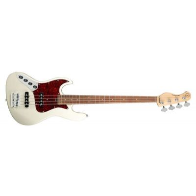 Sadowsky MetroExpress 21 Fret Vintage JJ Morado 4 Zurda Olympic White Bajo Eléctrico
