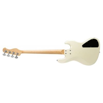 Sadowsky MetroExpress 21 Fret Vintage JJ Morado 4 Zurda Olympic White Bajo Eléctrico