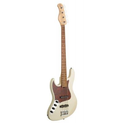 Sadowsky MetroExpress 21 Fret Vintage JJ Morado 4 Zurda Olympic White Bajo Eléctrico