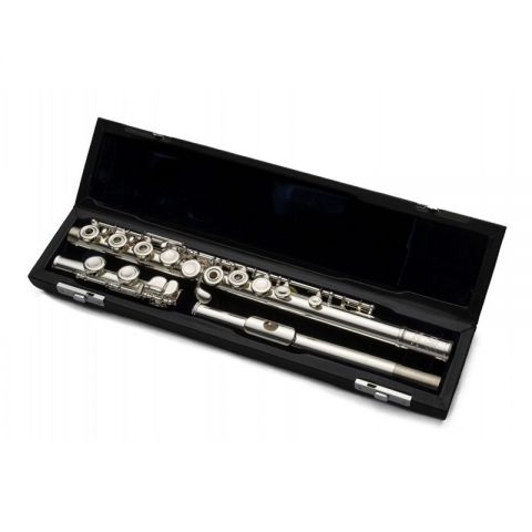 Miyazawa MJ-II 20RE Flauta traversera platedada mecanismo de Mi (MJ101-RE)