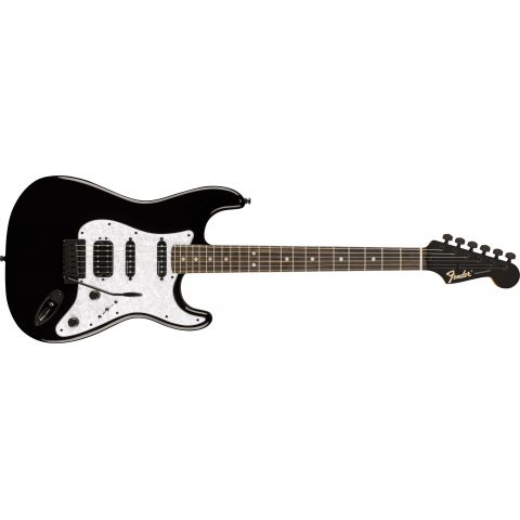 Fender LTD Player Fusion Stratocaster Black Guitarra Eléctrica con Estuche