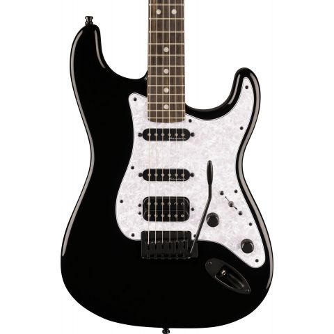 Fender LTD Player Fusion Stratocaster Black Guitarra Eléctrica con Estuche