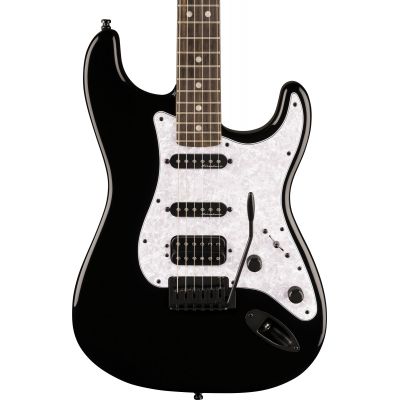 Fender LTD Player Fusion Stratocaster Black Guitarra Eléctrica con Estuche