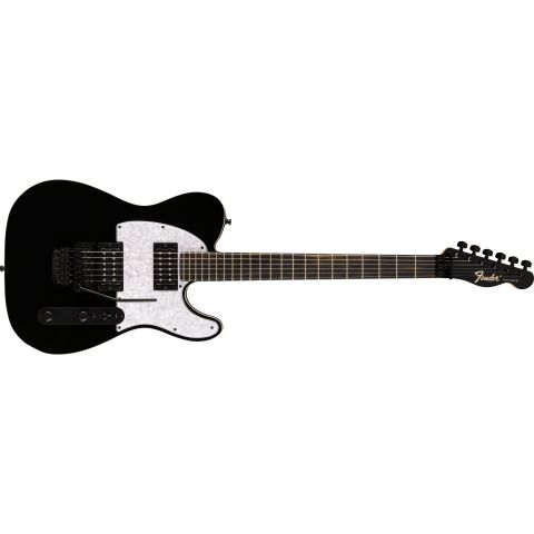 Fender LTD Player Fusion Telecaster HH Floyd Rose EB Black Guitarra Eléctrica